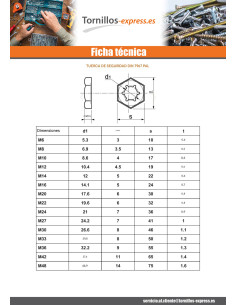 Tuerca CAMARADA M48 Acero bruto 2
