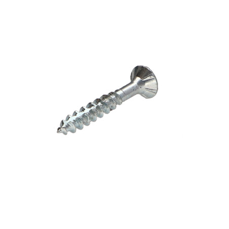 1 x Tornillos para madera TEKOR cabeza fresada/testa svasat dentado Pozi PZ4 4X25 cut punta antihendidura tipo 17 roscado