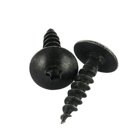 1 x Tornillo madera aglomerado VBA3 pernio 6X40 TORX T30 Acero cincado negro