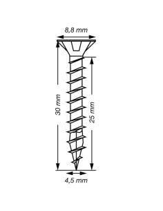 Spax T-STAR MÁS cabeza fresada/testa svasat TORX T20... 2
