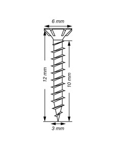 Spax T-STAR MÁS cabeza fresada/testa svasat TORX T10... 2