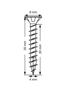 Spax T-STAR MÁS cabeza fresada/testa svasat TORX T20... 2
