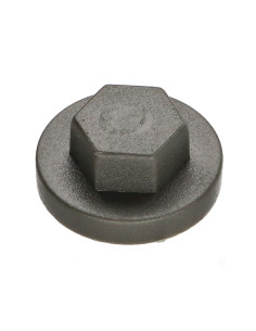 Capuchón cabeza hexagonal Polietileno RAL7022 gris sombra...