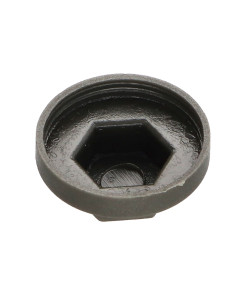 Capuchón cabeza hexagonal Polietileno RAL7022 gris sombra... 2