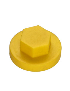 Capuchón cabeza hexagonal Polietileno RAL1021 Para...