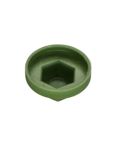 Capuchón cabeza hexagonal Polietileno RAL6011 verde... 2