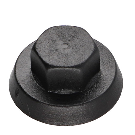 1 x Capuchón cabeza hexagonal Polietileno RAL9005 negro intenso Para tornillos autotaladrantes o para chapa 4.8-5.5