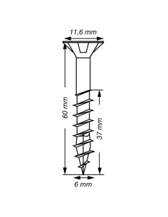 Spax T-STAR MÁS cabeza fresada/testa svasat TORX T30... 2