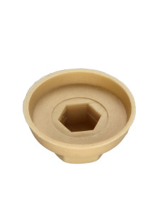 Capuchón cabeza hexagonal Polietileno RAL1001 beige Para... 2