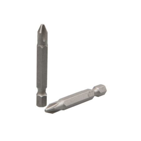 1 x Punta Calidad industrial 1/4" E6.3 Phillips 2 longitud 50