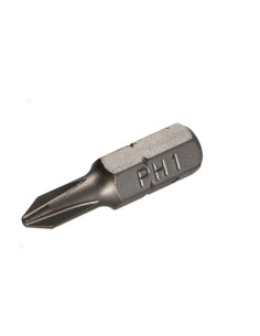 Punta Calidad industrial 1/4" C6.3 Phillips 1 longitud 25