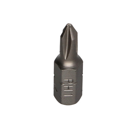 1 x Punta Calidad industrial 1/4" C6.3 Phillips 1 longitud 25