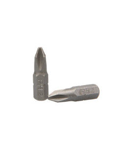 Punta Calidad industrial 1/4" C6.3 Phillips 2 longitud 25