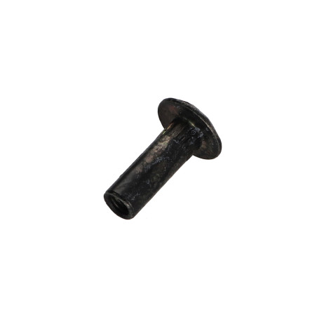 1 x Tuerca encuadernador cabeza abombada MARTILLADO M6X18 8X24 Acero cincado negro