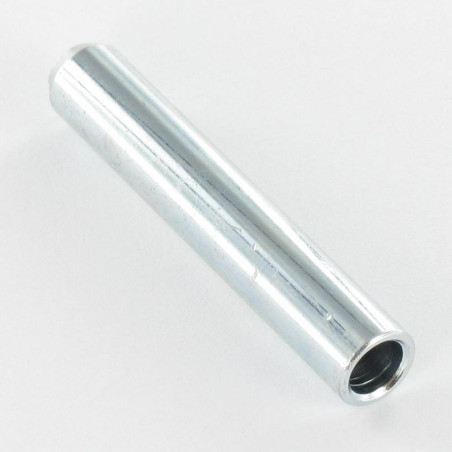 1 x Pasador cilíndrico roscada 9X53 roscado en M6X27 llave de 4 Acero cincado blanco