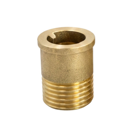 1 x Conector de unión de codo plano 26x34 (1") macho hembra Latón Figura 97
