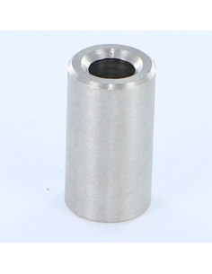 Tirante cilíndrico liso 4X3 diámetro interior 2.2 Inox 2
