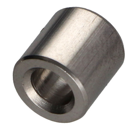 1 x Tirante cilíndrico liso 10X5 diámetro interior 6 Inox