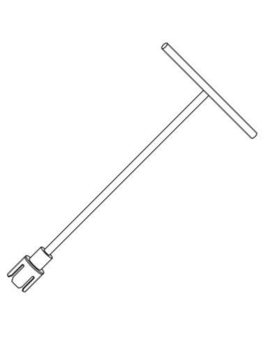 1 x Destornillador para cimientos de terraza...