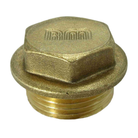 1 x Conector macho Figura 290 26x34 (1") cabeza ancha Latón