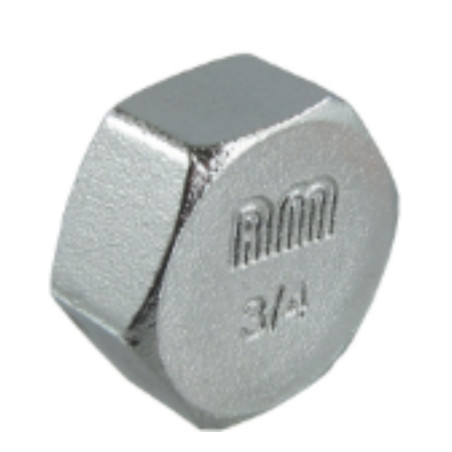 1 x Conector hembra Figura 300 20x27 (3/4") Latón cromo