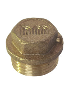 Conector macho Figura 290 15x21 (1/2") con sello de plomo...
