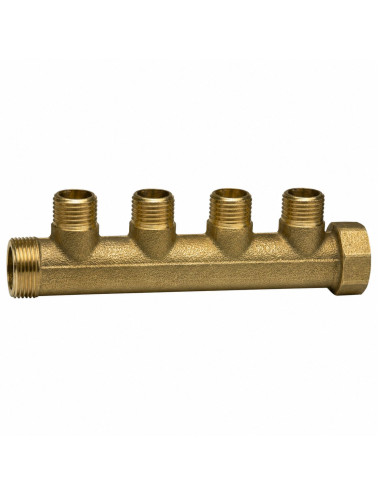 1 x Colector 4 salidas 20x27 (3/4") macho...