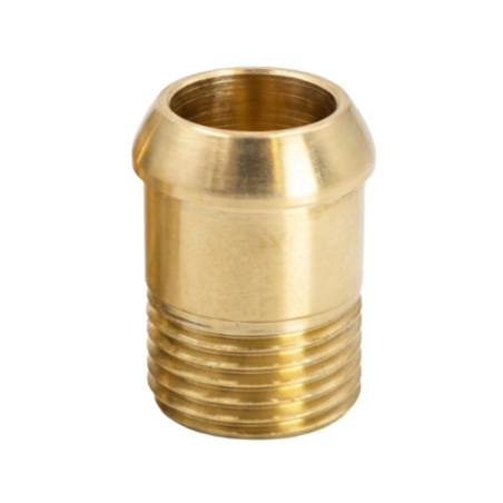1 x Conector de codo esferocónico 20x27 (3/4") macho hembra Latón Figura 98