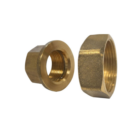 1 x Conector de unión plano hembra hembra 33x42 (1"1/4) X 50x60 (2") Latón