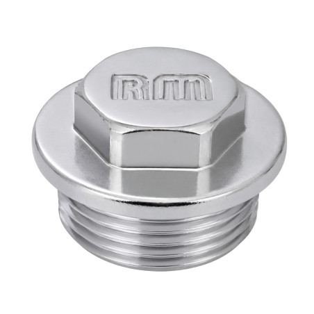 1 x Conector macho Figura 290 15x21 (1/2") Latón cromo