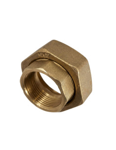Conector de unión plano hembra hembra 26x34 (1") X S1"1/2...