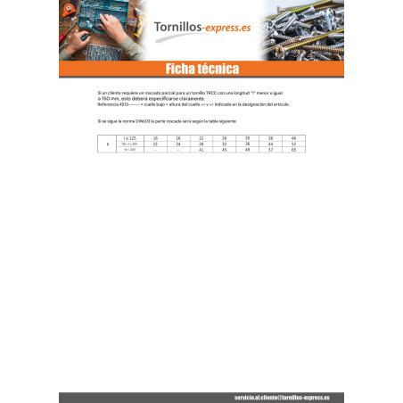 1 x Cabeza redonda cuello cuadrado Inoxidable A2 M10X130 roscado parcial