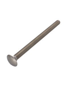 Cabeza redonda cuello cuadrado Inoxidable A2 M12X140...