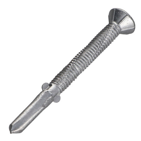 1 x Tornillo autoperforante Bimetal cabeza fresada/testa svasat TORX T25 broca largo 5.5X85