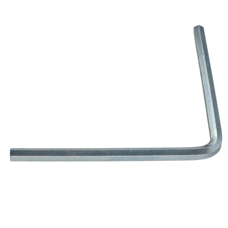 1 x Llave allen 6 lados de 5 90x85 Acero cincado blanco