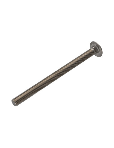 1 x Cabeza redonda cuello cuadrado Inoxidable...
