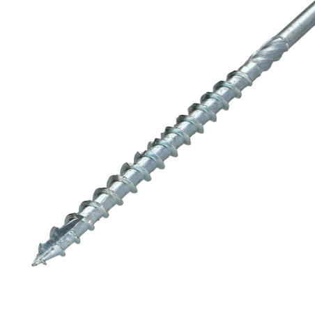 1 x Tornillo para marcos TEKOR cabeza fresada/testa svasat dentado TORX T40 10X220 roscado en 80 cut punta antihendidura