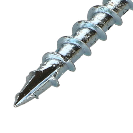 1 x Tornillo para marcos TEKOR cabeza fresada/testa svasat dentado TORX T40 10X100 roscado en 60 cut punta antihendidura