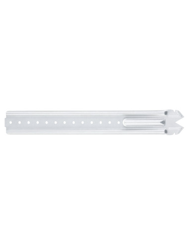1 x Suspensión longitud 80 Acero cincado blanco