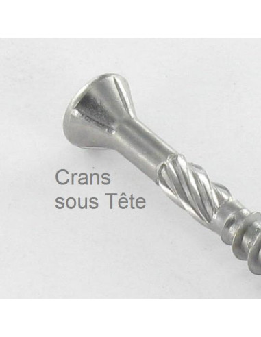 1 x Tornillo terraza TEKOR cabeza fresada...