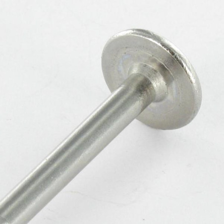 1 x Tornillo estructura cabeza disco Inoxidable A2 3X50 roscado en 30 TORX T10 diámetro de cabeza: 9