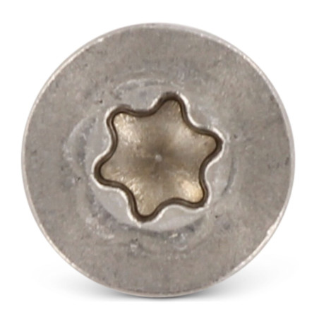 1 x Tornillo chapa cabeza fresada/testa svasat 6.3X80 TORX T30 Inoxidable A4