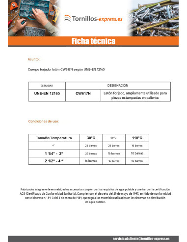 1 x Pezón reducido Figura 245 para articulación...