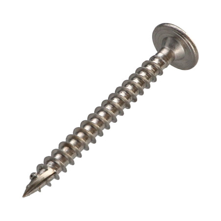 1 x Tornillo estructura cabeza disco Inoxidable A2 8X70 roscado en 50 TORX T40 diámetro de cabeza: 20