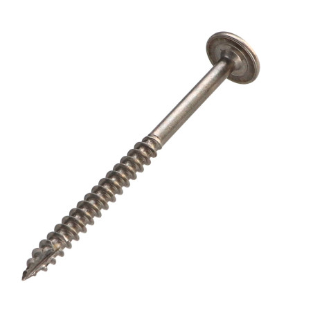1 x Tornillo estructura cabeza disco Inoxidable A2 4X70 roscado en 42 TORX T20 diámetro de cabeza: 12