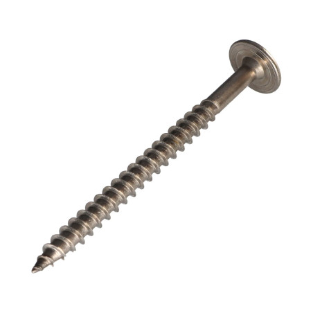 1 x Tornillo estructura cabeza disco Inoxidable A2 8X100 TORX T40 diámetro de cabeza: 20