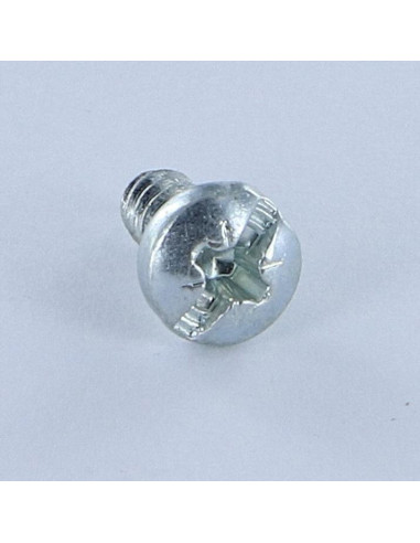 1 x Tornillo chapa cabeza abovedada ancha Pozi...