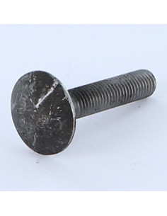 Cabeza redonda cuello cuadrado M8X45 roscado total Acero...