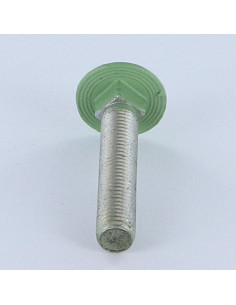 Cabeza redonda cuello cuadrado M7X40 paso de 100 roscado... 2
