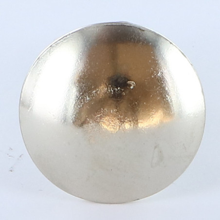 1 x Cabeza redonda cuello cuadrado M12X40 roscado total Acero niquelado